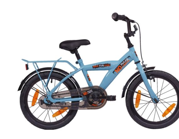 Bike For Fun - No Rules (blauw) 18"